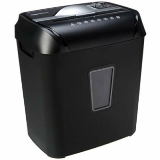 Amazon Basics 12 Sheet Cross Cut Paper and Credit Card Shredder