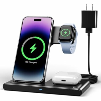 Wireless Charger iPhone Charging Station